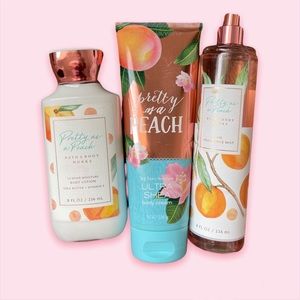Bath & body works pretty as a peach